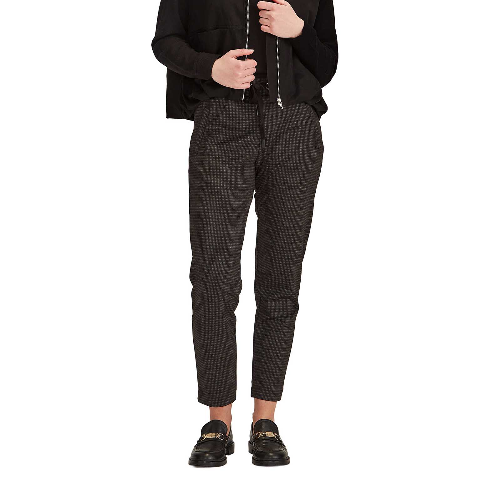 Sills Charcoal Check Jogger